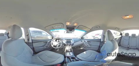 2012 Hyundai Elantra Gls from USA, damaged, VIN 5NPDH4AE6CH138371